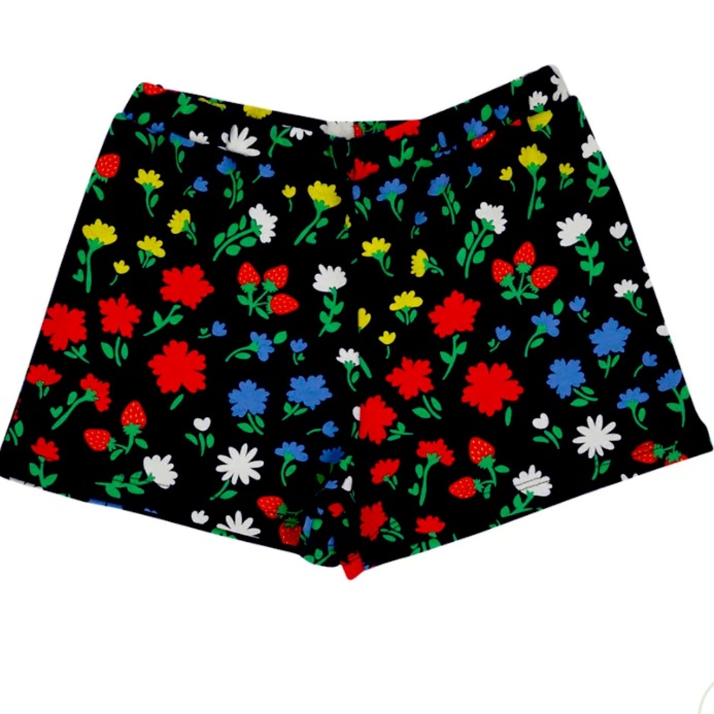 TBBC Shipley Shorts Berry Vintage Blooms